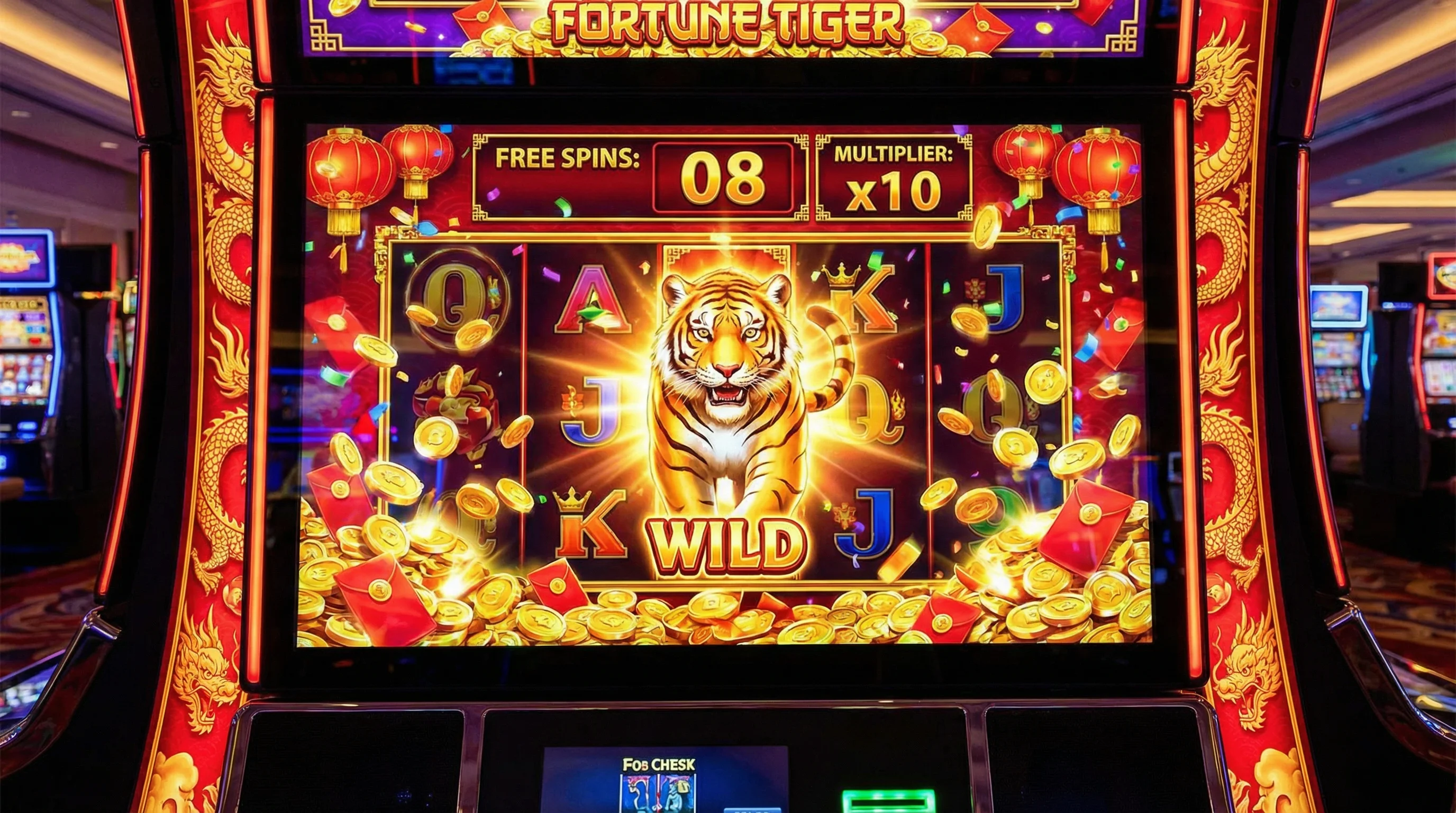 Rodada de Bônus do Fortune Tiger